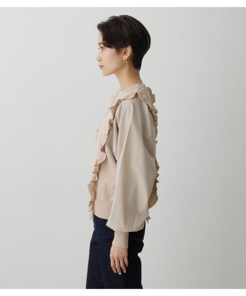 AZUL by moussy(アズールバイマウジー)/FRILL KNIT PULLOVER ２/img14