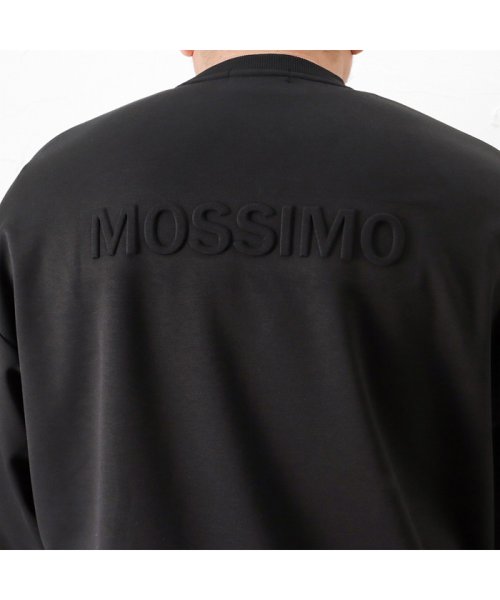 MAC HOUSE(men)(マックハウス（メンズ）)/[大きいサイズ] MOSSIMO モッシモ ポンチ素材 プリントトレーナー キングサイズ 2173－1800KG/img09