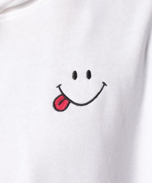 MARUKAWA(マルカワ)/【SMILEY FACE】スマイリーフェイス ロゴプリント BIGシルエットプルオーバーパーカー/img05
