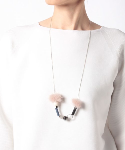 B.C STOCK　OUTLET(ベーセーストックアウトレット)/MINK FUR MIX NECKLACE/img03