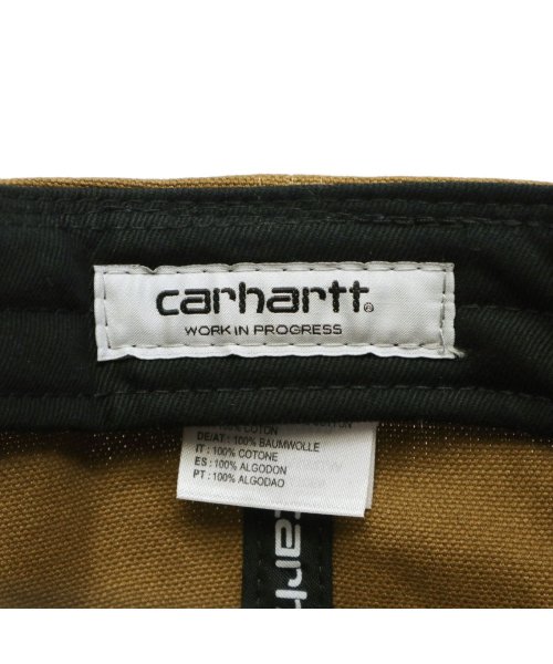 Carhartt WIP(カーハートダブルアイピー)/【日本正規品】 カーハート キャップ Carhartt WIP LOGO CAP ロゴキャップ スナップバックキャップ 帽子 アウトドア I023099/img12