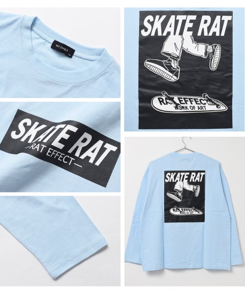RAT EFFECT(ラット エフェクト)/SKATERATロングTシャツ/img17