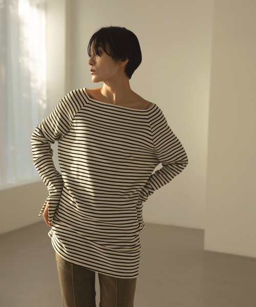 marjour(マージュール)/OTONA BORDER TEE/img12