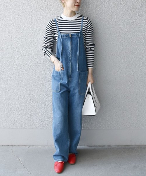 SHIPS any WOMEN(シップス　エニィ　ウィメン)/SHIPS any:〈ウォッシャブル〉デニムサロペット［SHIPS any DENIM］/img24