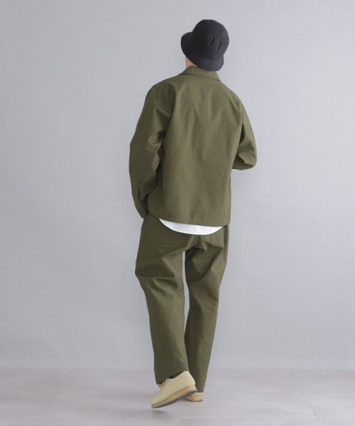 SHIPS MEN(シップス　メン)/SHIPS STANDARD: FINX COTTON バックツイル ユーティリティージャケット/img08