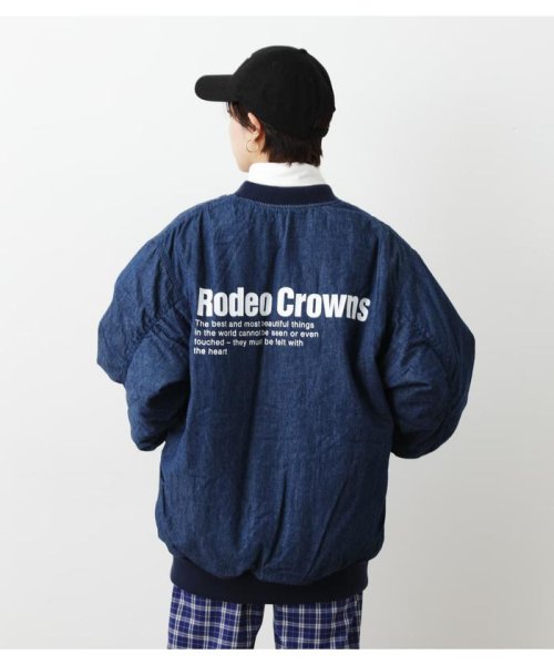 RODEO CROWNS WIDE BOWL(ロデオクラウンズワイドボウル)/スプリングビッグブルゾン/img06