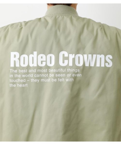 RODEO CROWNS WIDE BOWL(ロデオクラウンズワイドボウル)/スプリングビッグブルゾン/img12
