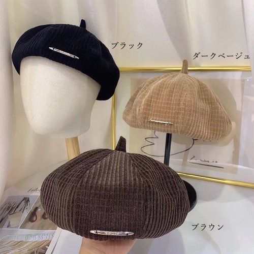 miniministore(ミニミニストア)/ベレー帽 帽子 レディース かぼちゃ帽/img02