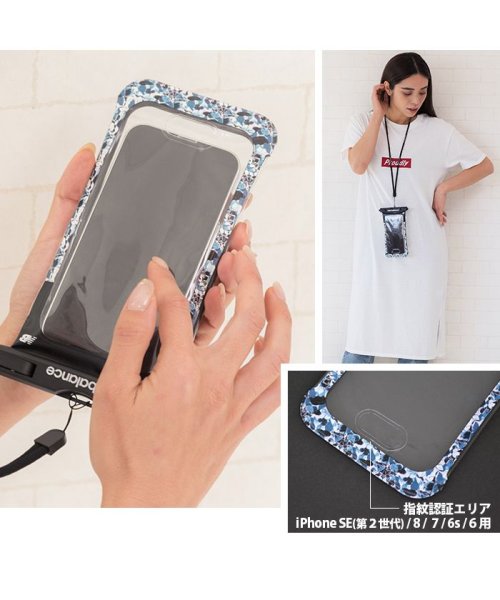 new balance(ニューバランス)/防水ポーチ スマホケース ニューバランス New Balance レッド×ホワイト iphone xperia 多機種対応/img16