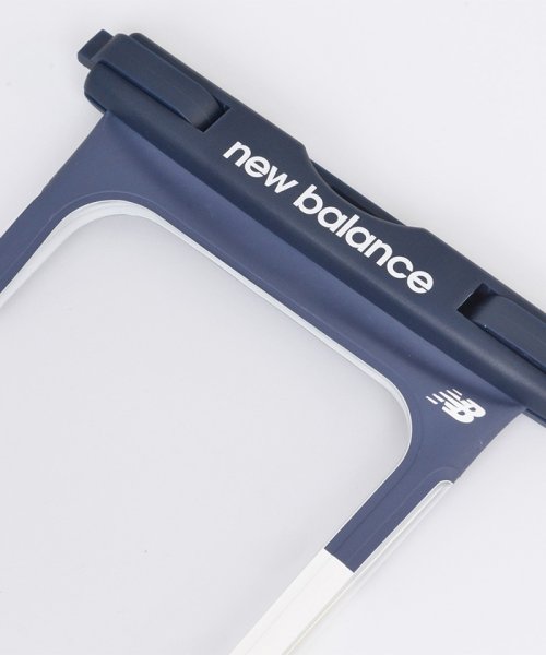 new balance(ニューバランス)/防水ポーチ スマホケース ニューバランス New Balance ネイビー×ホワイト iphone xperia 多機種対応/img11