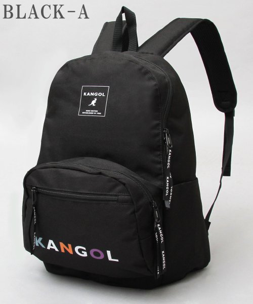 KANGOL(KANGOL)/KANGOL カンゴール ロゴプリント デイパック バックパック リュック A4収納 通勤 通学 学生 大人 アウトドア 旅行/img14