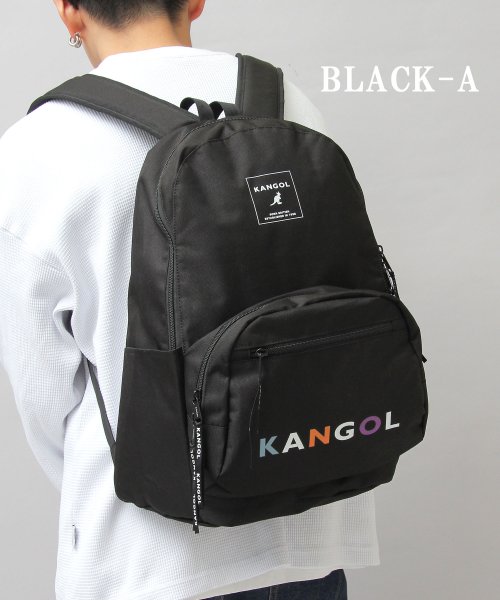 KANGOL(KANGOL)/KANGOL カンゴール ロゴプリント デイパック バックパック リュック A4収納 通勤 通学 学生 大人 アウトドア 旅行/img16