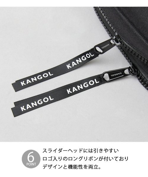 KANGOL(KANGOL)/KANGOL カンゴール スクエア型 ミニショルダーバッグ ミニバッグ ボックス型 2層式 ミニバッグ/img08