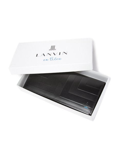 LANVIN(ランバン)/ランバン 財布 長財布 本革 レザー メンズ レディース ブランド 薄い 薄型 スリム ランバンオンブルー LANVIN en Bleu 527624/img15
