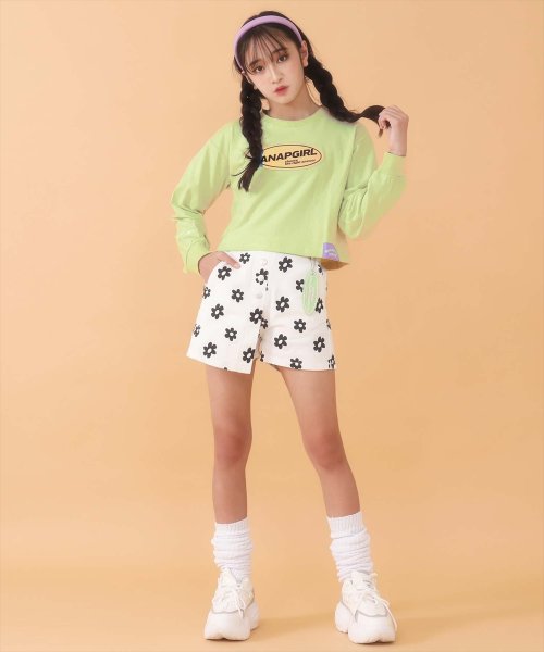 ANAP　GiRL(アナップガール)/ホログラムワッペン付ロングTシャツ/img07