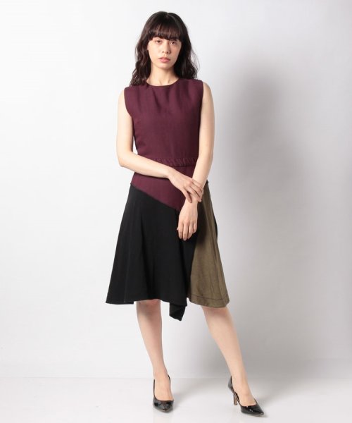 offprice.ec(offprice ec)/【ALBERTO FERMANI/アルベルトフェルマーニ 】Changed Panel Dress/img01