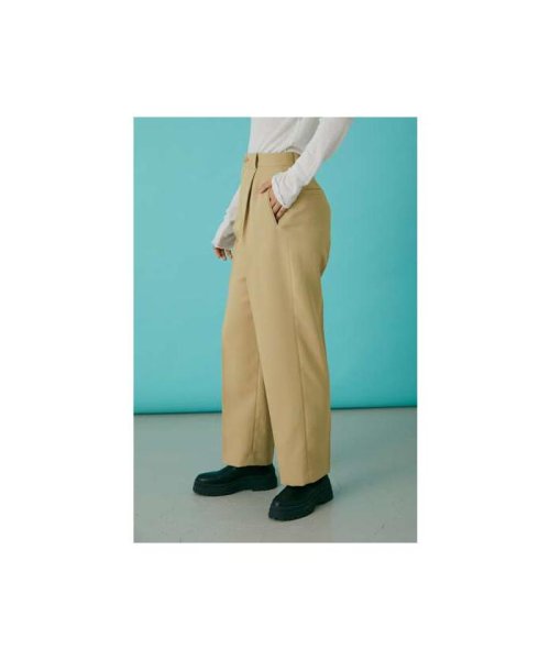 BLACK BY MOUSSY(ブラックバイマウジー)/relax straight pants/img12