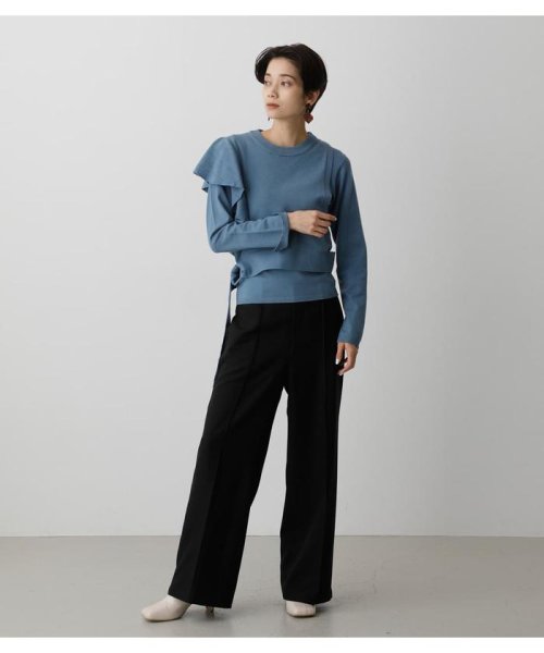 AZUL by moussy(アズールバイマウジー)/2WAY SHORTVEST LAYERED KNIT/img21