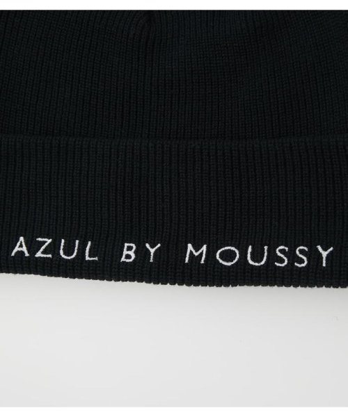 AZUL by moussy(アズールバイマウジー)/AZULBYMOUSSY LOGO KNIT CAP/img03