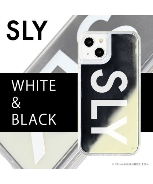 SLY(スライ)/iphone13 ケース SLY スライ ネオンサンドケース/logo スマホケース iphone13 ケース きらきら かわいい キラキラ iphone13ケ/img03