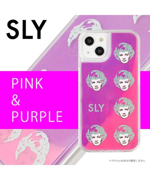 SLY(スライ)/iphone13 ケース SLY スライ ネオンサンドケース/face スマホケース iphone13 ケース きらきら かわいい キラキラ iphone13ケ/img04