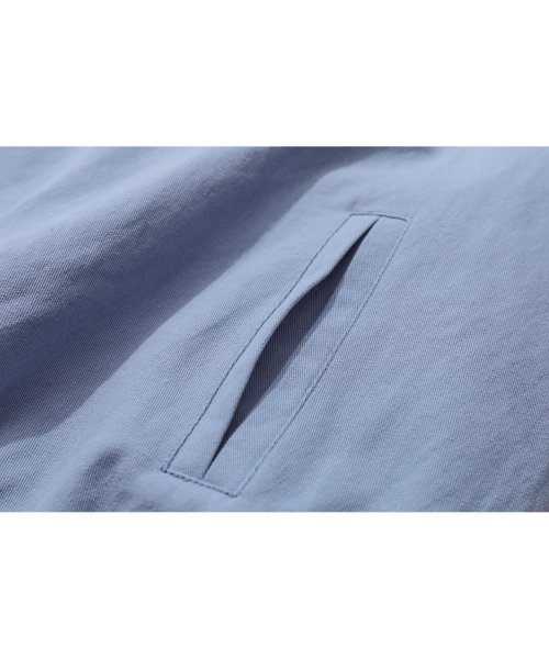 HOOK(HOOK（フック）)/HOOK新作 アメカジ袖配色切り替えドッキングブルゾン/img08
