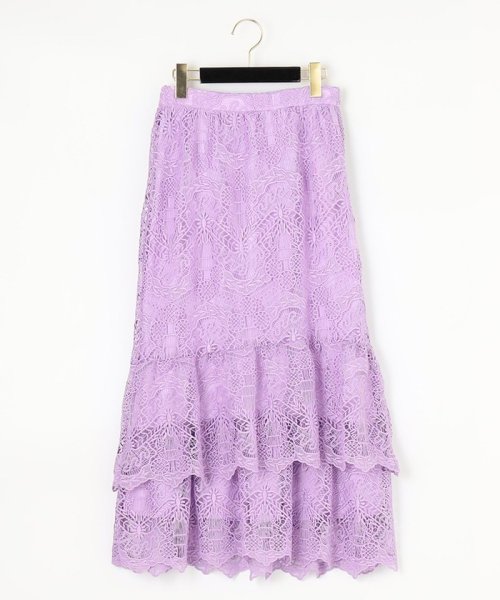 レースマーメイドスカート 
