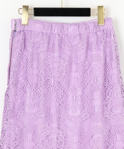 レースマーメイドスカート 