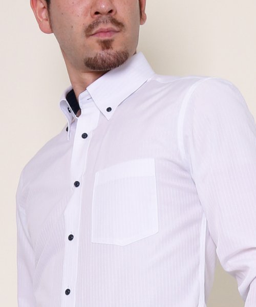 FLiC(フリック)/ワイシャツ メンズ ビジネスシャツ Yシャツ yシャツ カッターシャツ ドレスシャツ シャツ フォーマル ビジネス ノーマル スリム スマート 大きいサイズ 形/img06