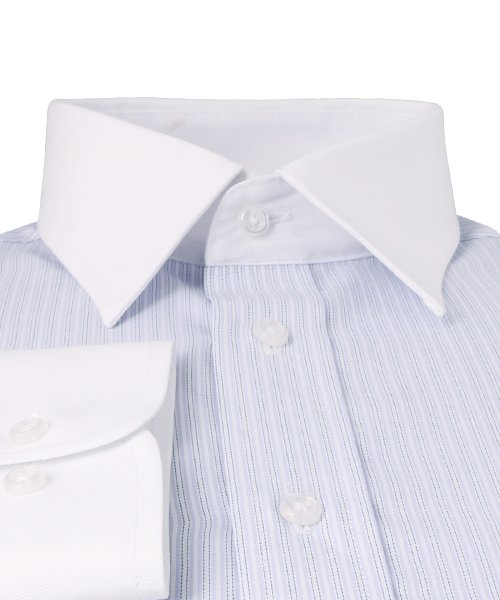 FLiC(フリック)/ワイシャツ メンズ ビジネスシャツ Yシャツ yシャツ カッターシャツ ドレスシャツ シャツ フォーマル ビジネス ノーマル スリム スマート 大きいサイズ 形/img02