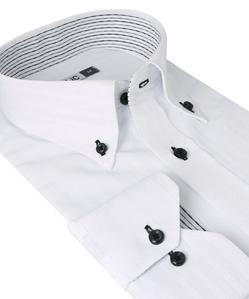 FLiC(フリック)/吸湿発熱素材 暖かい ワイシャツ メンズ ビジネスシャツ Yシャツ yシャツ カッターシャツ ドレスシャツ シャツ フォーマル ビジネス ノーマル スリム スマ/img01