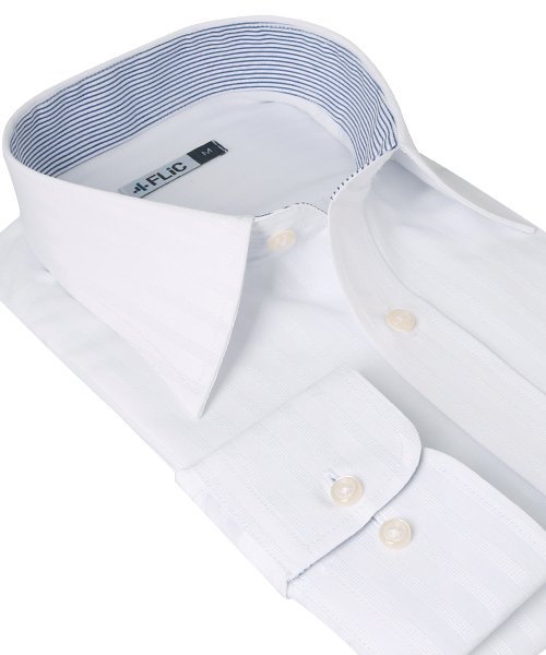 FLiC(フリック)/吸湿発熱素材 暖かい ワイシャツ メンズ ビジネスシャツ Yシャツ yシャツ カッターシャツ ドレスシャツ シャツ フォーマル ビジネス ノーマル スリム スマ/img01