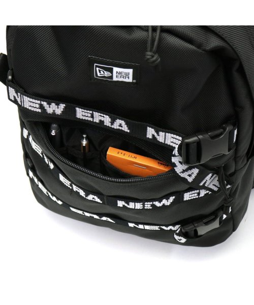 NEW ERA(ニューエラ)/【正規取扱店】ニューエラ リュック NEW ERA リュックサック CARRIER PACK キャリアパック LOGO TAPE ロゴテープ ブラック 35L/img11