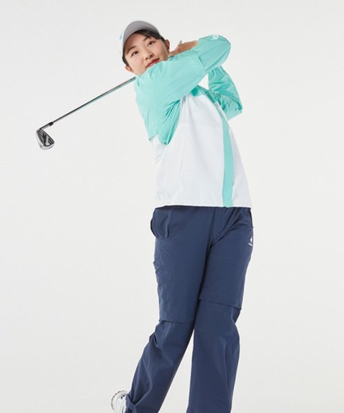 le coq sportif GOLF (ルコックスポルティフ（ゴルフ）)/【上下セット】レインウェア(袖取り外し可/耐水圧：B法20，000mm/透湿性：B1法30，000g/平方メートル・24hrs)/img10