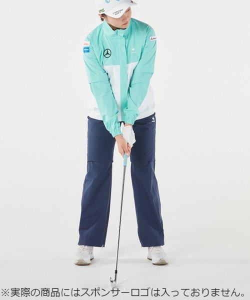 le coq sportif GOLF (ルコックスポルティフ（ゴルフ）)/【上下セット】レインウェア(袖取り外し可/耐水圧：B法20，000mm/透湿性：B1法30，000g/平方メートル・24hrs)/img11