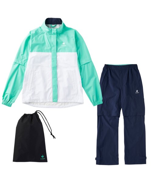 le coq sportif GOLF (ルコックスポルティフ（ゴルフ）)/【上下セット】レインウェア(袖取り外し可/耐水圧：B法20，000mm/透湿性：B1法30，000g/平方メートル・24hrs)/img22