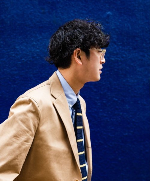 SHIPS STANDARD: FINX COTTON ツイル ブレザー STANDARD FINX COTTON ツイル STYLISH