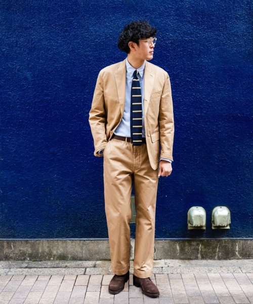 SHIPS STANDARD: FINX COTTON ツイル ブレザー STANDARD FINX COTTON ツイル STYLISH