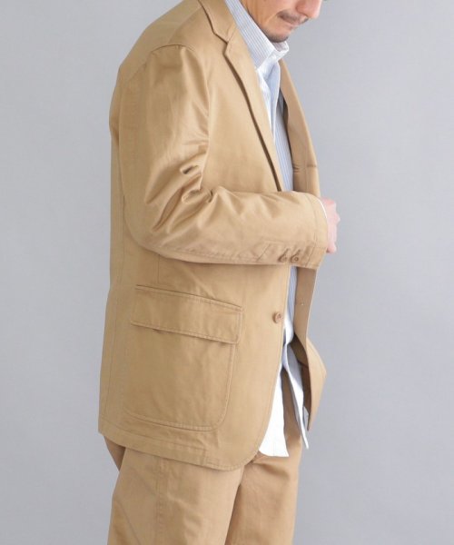 SHIPS STANDARD: FINX COTTON ツイル ブレザー STANDARD FINX COTTON ツイル STYLISH