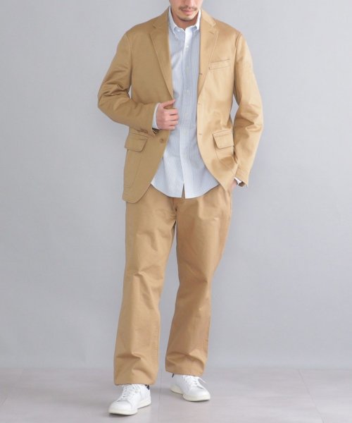 SHIPS STANDARD: FINX COTTON ツイル ブレザー STANDARD FINX COTTON ツイル STYLISH