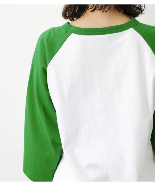 RODEO CROWNS WIDE BOWL(ロデオクラウンズワイドボウル)/SHARE LOOSE RAGLAN 7Tシャツ/img06