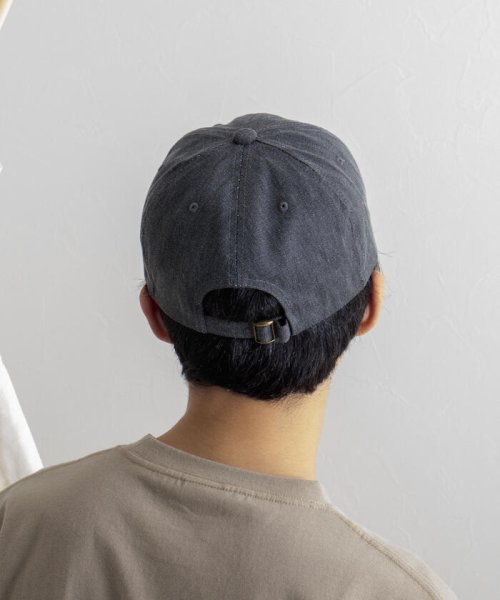 GLOSTER(GLOSTER)/【GLOSTER/グロスター】WASHED ENBROIDERY CAP/img24