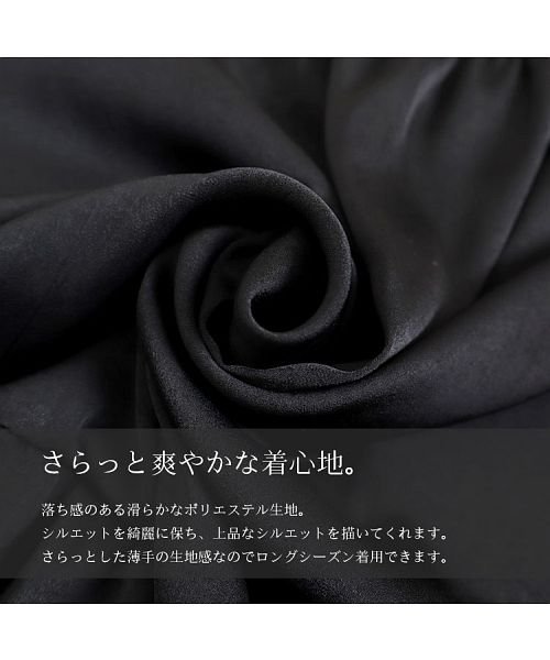 GOLD JAPAN(ゴールドジャパン)/大きいサイズ レディース ビッグサイズ タック袖ティアードワンピース/img07