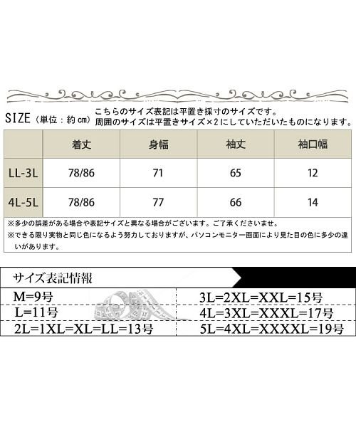 GOLD JAPAN(ゴールドジャパン)/大きいサイズ レディース ビッグサイズ ダンボールニットVネックプルオーバー/img18