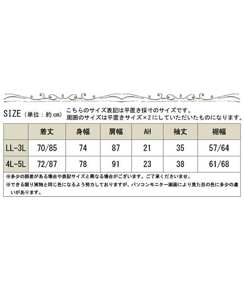 GOLD JAPAN(ゴールドジャパン)/大きいサイズ レディース ビッグサイズ ローンランダムシルエットトップス/img18
