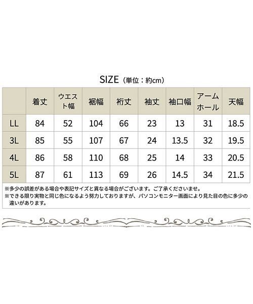 GOLD JAPAN(ゴールドジャパン)/大きいサイズ レディース ビッグサイズ バイカラージップアップチュニック/img18