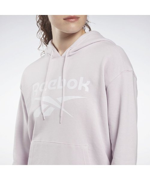 Reebok(Reebok)/リーボック アイデンティティ ロゴ フレンチテリー フーディー / Reebok Identity Logo French Terry Hood/img02
