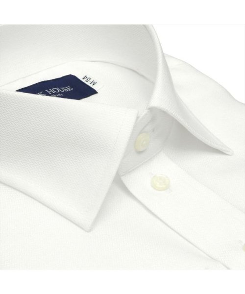 TOKYO SHIRTS(TOKYO SHIRTS)/【SUPIMA】形態安定 ワイドカラー 綿100% 長ビジネスワイシャツ/img02