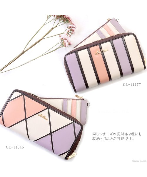 Clelia(クレリア)/ミニ財布 フラグメントケース 薄型 薄い財布 財布 カードケース レディース コンパクト Clelia クレリア ベレッサ Bellezza CL－11412/img18