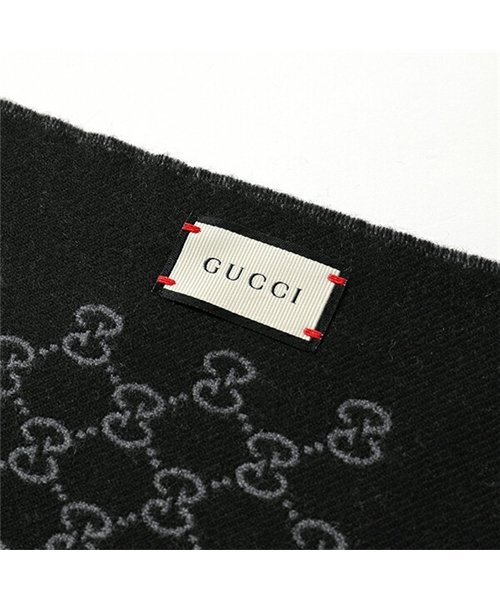 GUCCI(グッチ)/【GUCCI(グッチ)】391246 4G200 SU SOGI 33X175 ウール マフラー ストール GG ジャガード レディース/img15